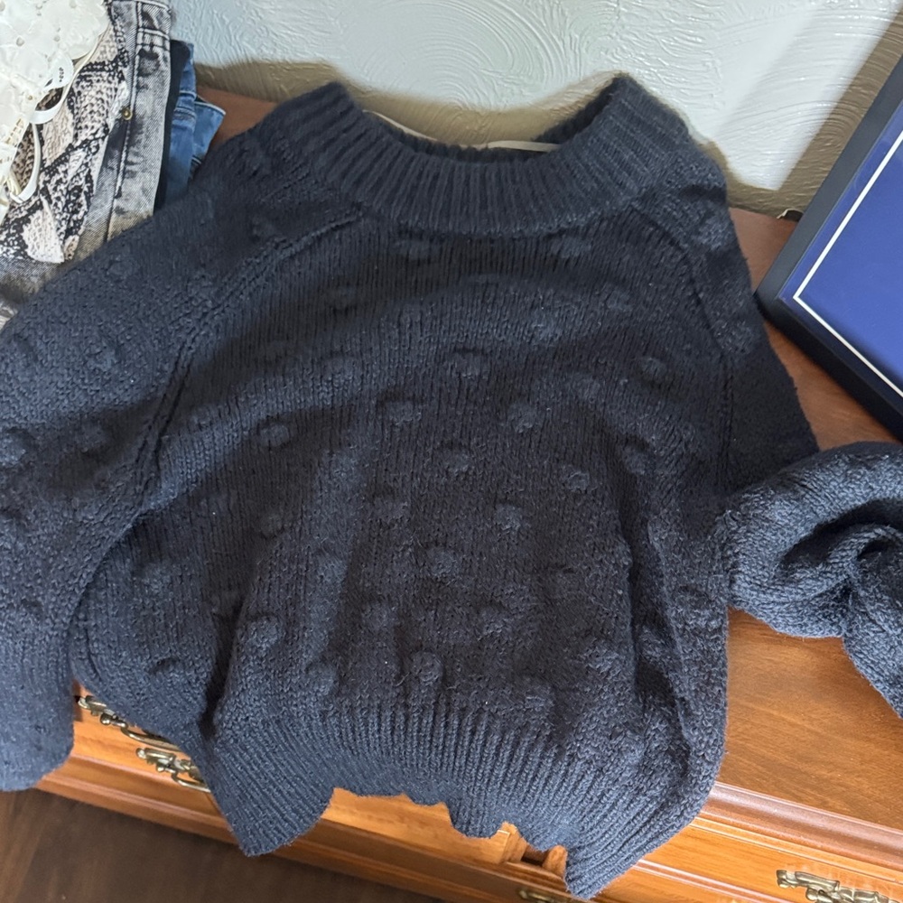 Universal Thread Charcoal Cowl Neck Sweater